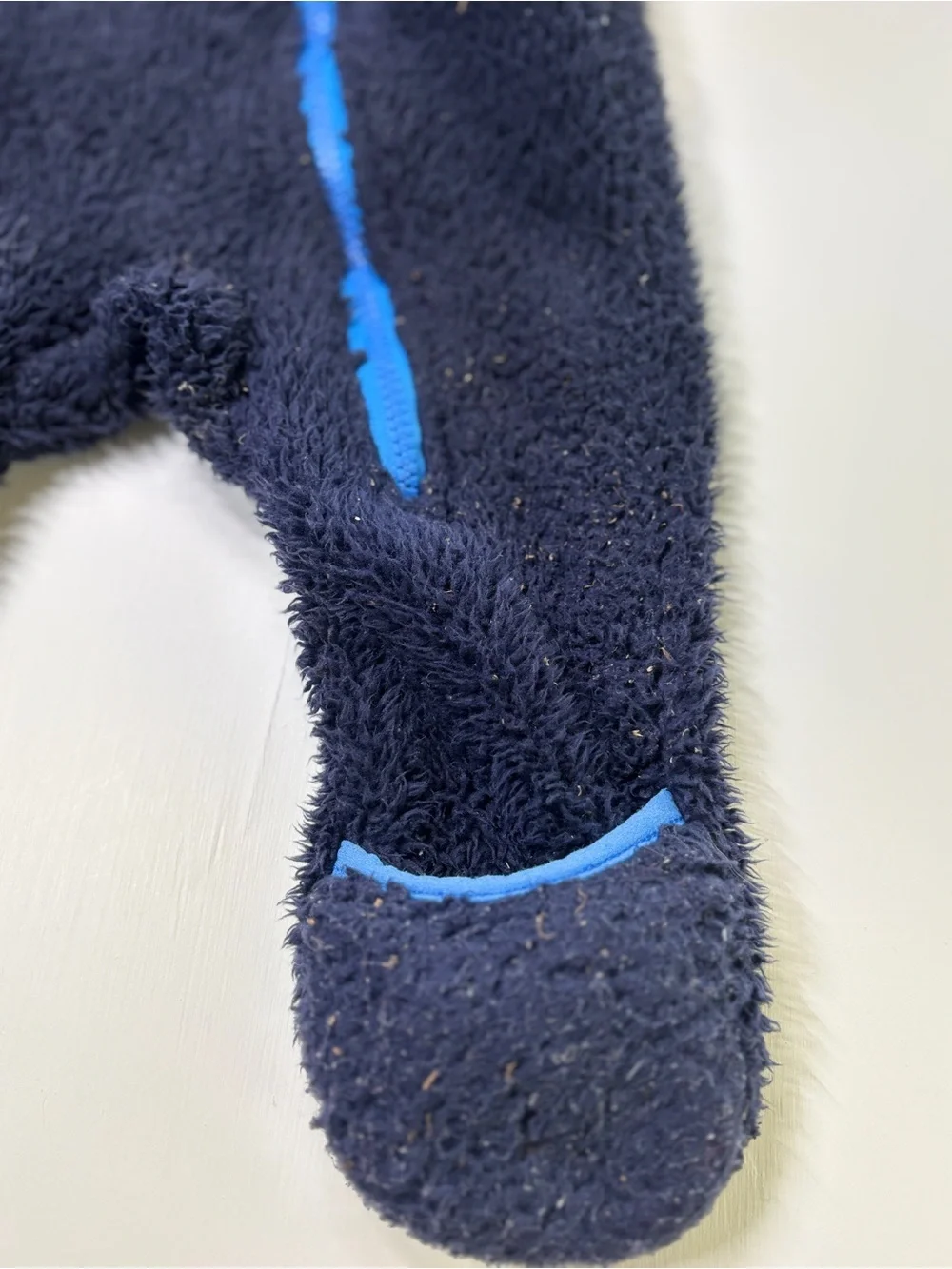 SNOZU Baby Fleece Bunting Snowsuit Hooded 9-12 Months Navy Blue